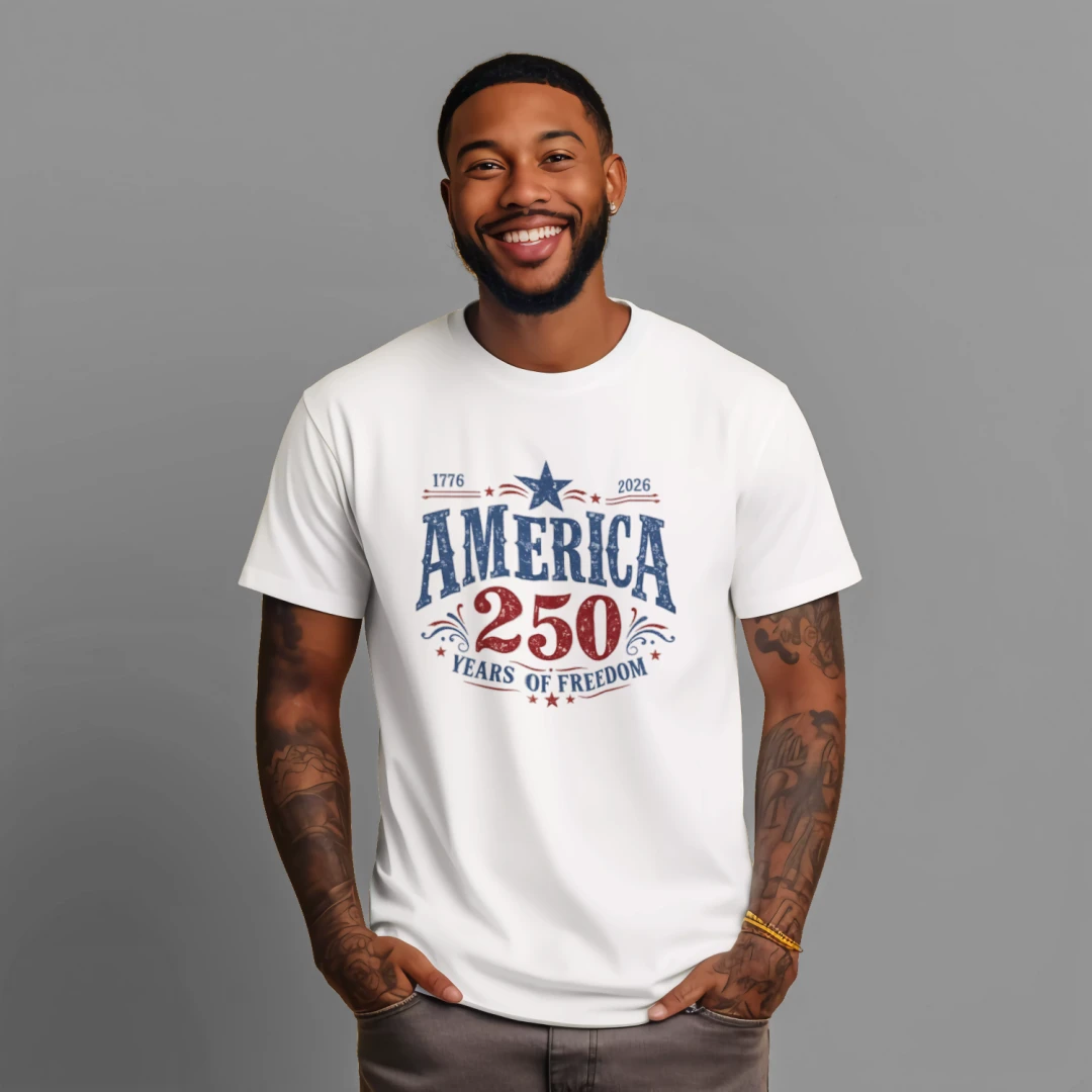 USA 250 Birthday Men’s Tee