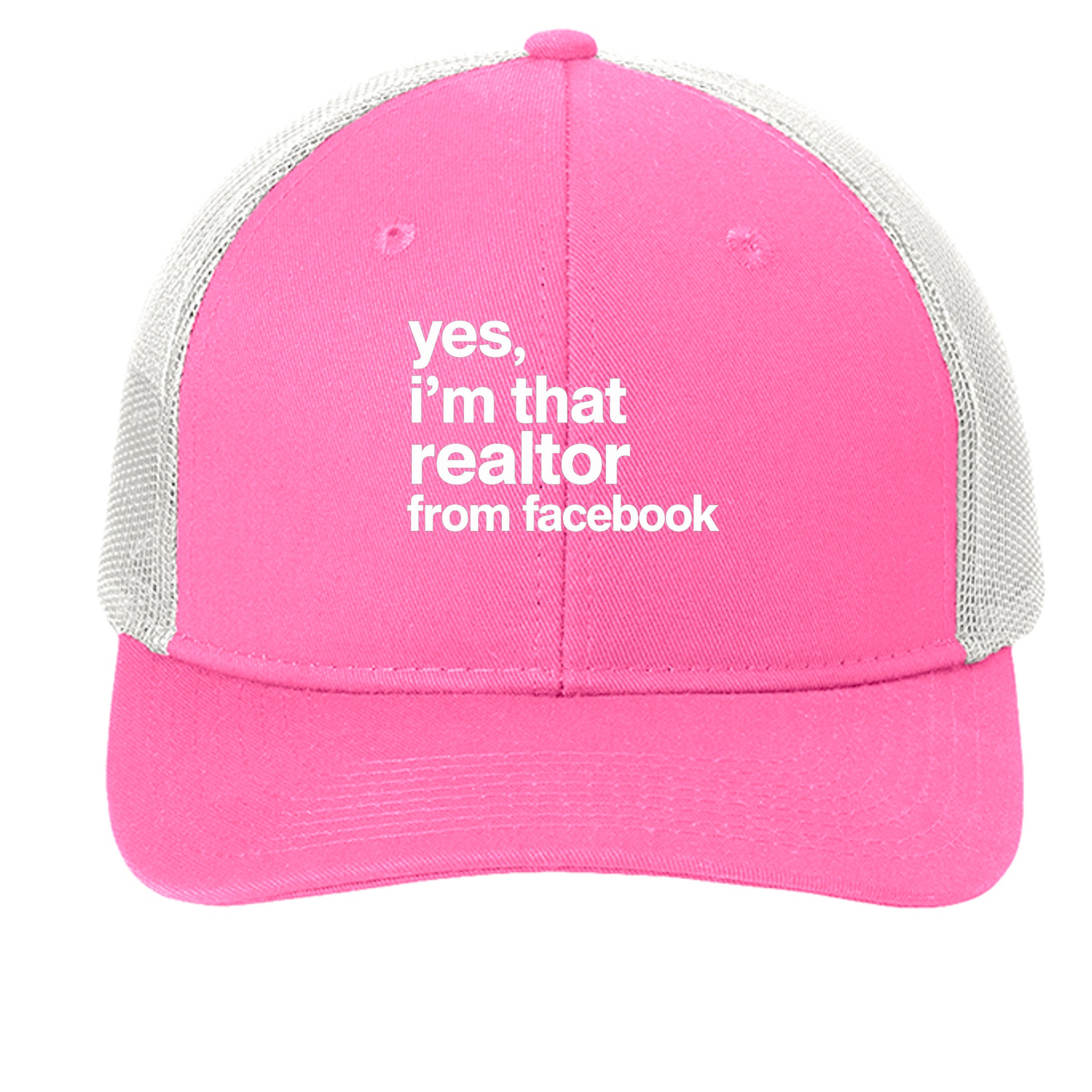 True Pink/ White - C402 - FRONT