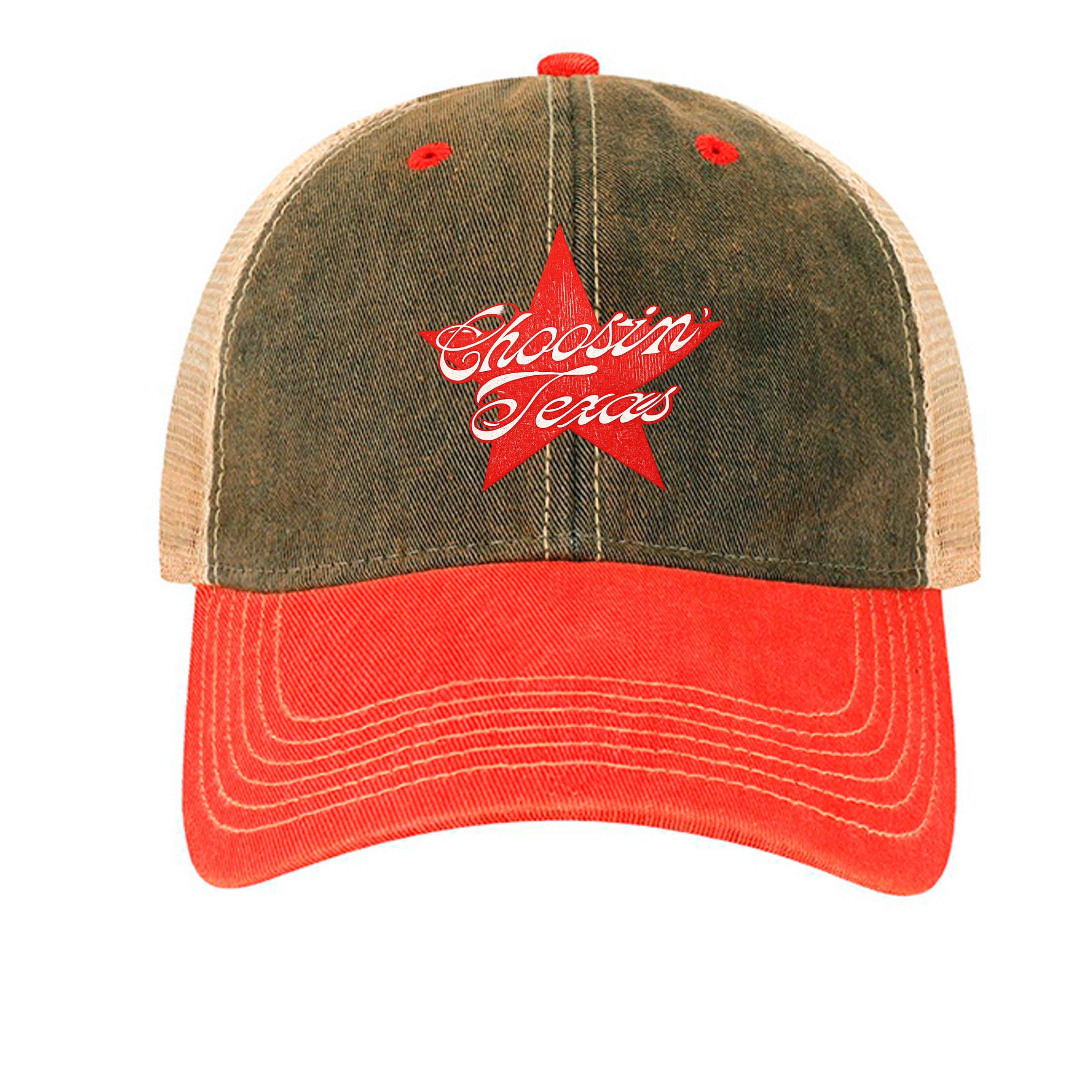 Black/ Scarlet Red/ Khaki - OFA - FRONT
