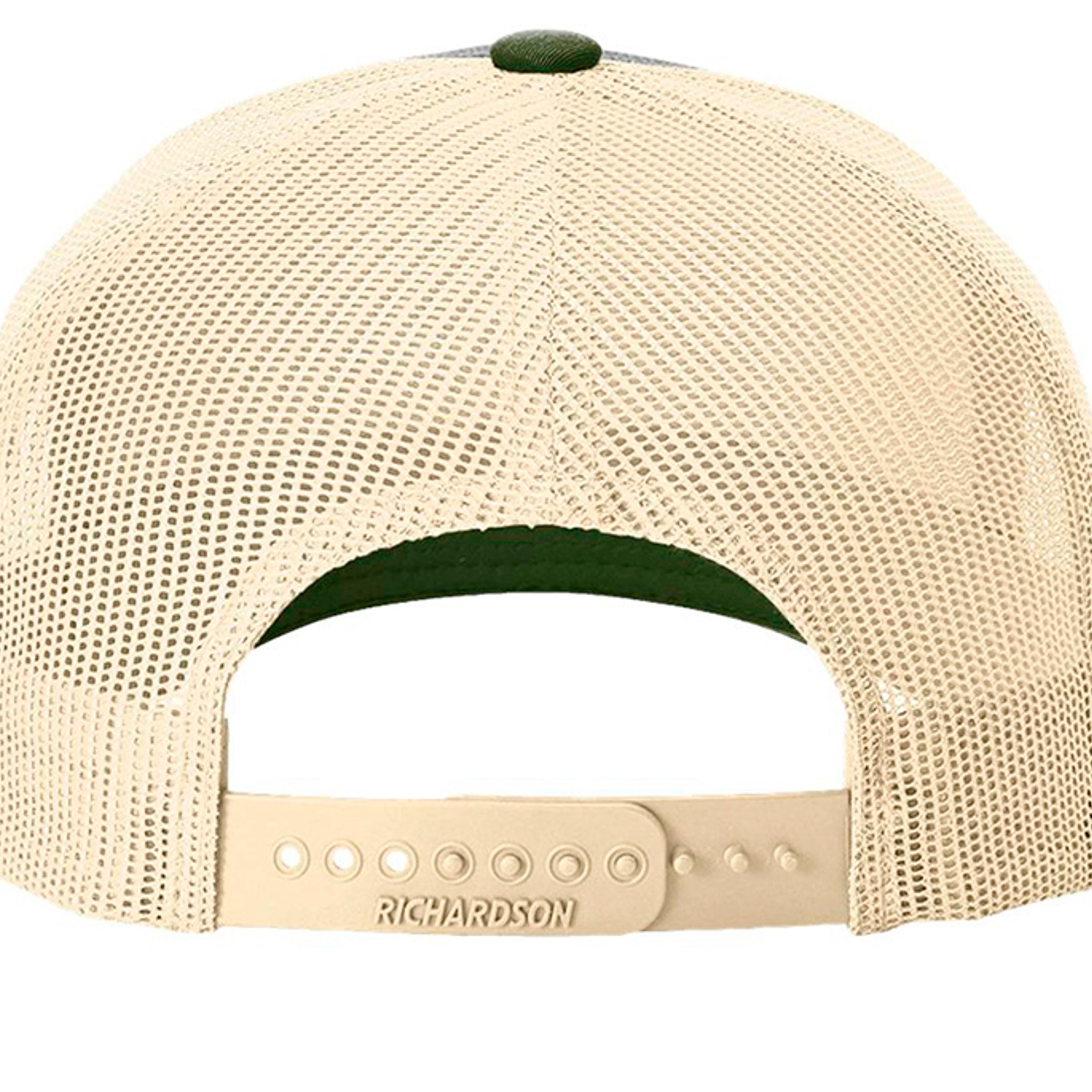 Heather Grey/ Birch/ Army Olive - 112FP - BACK