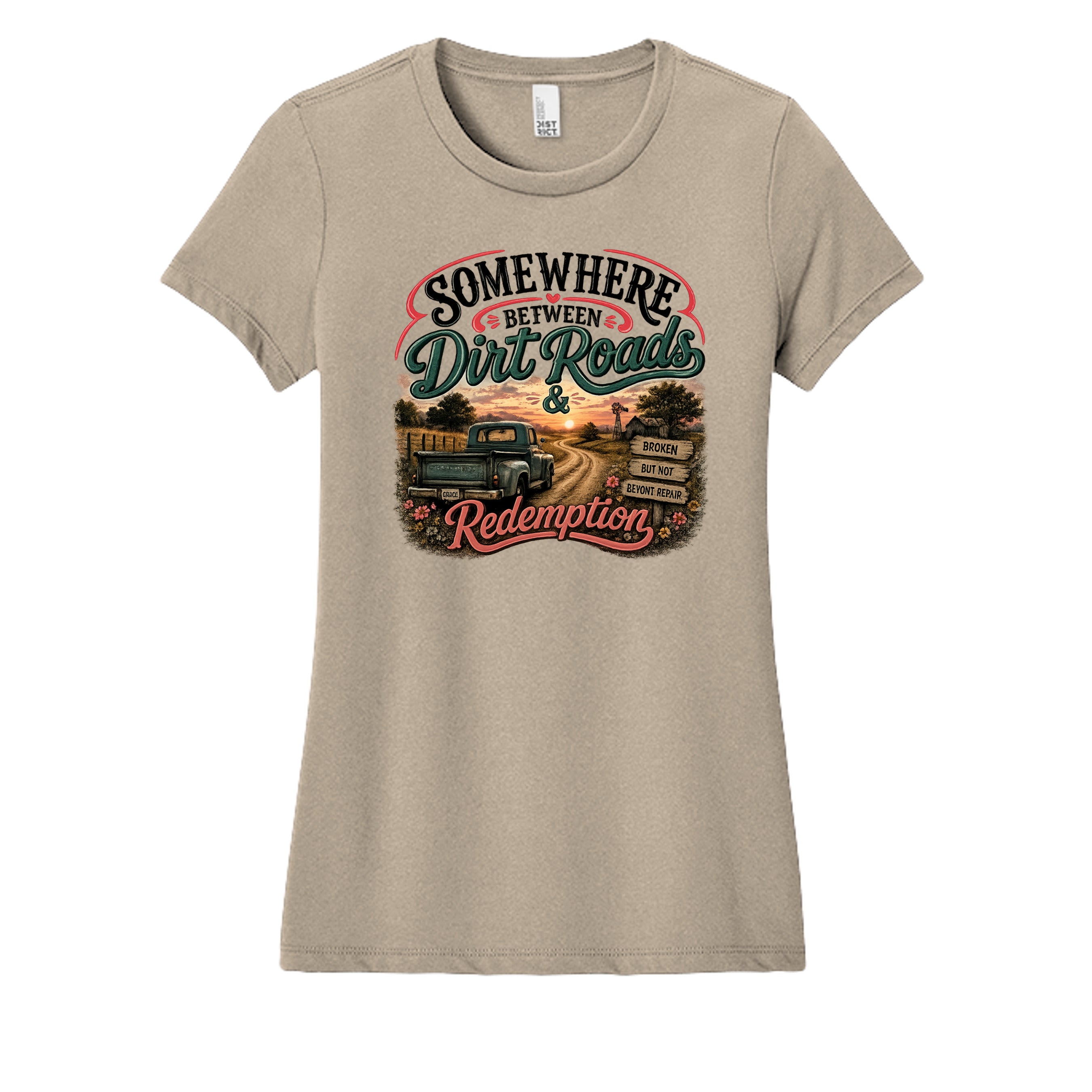 Desert Tan Heather - DM130L - FRONT