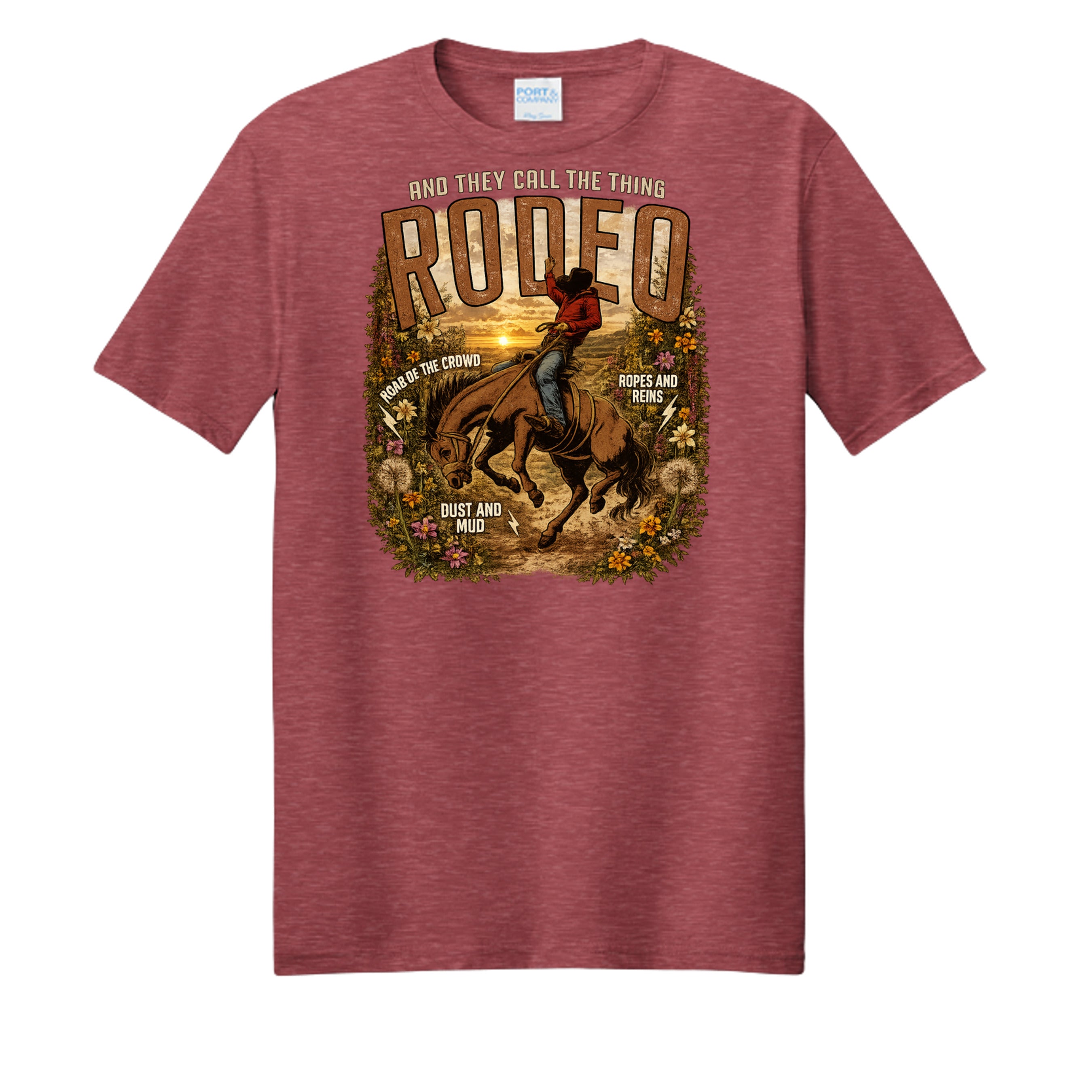 Team Cardinal Heather - PC455 - FRONT