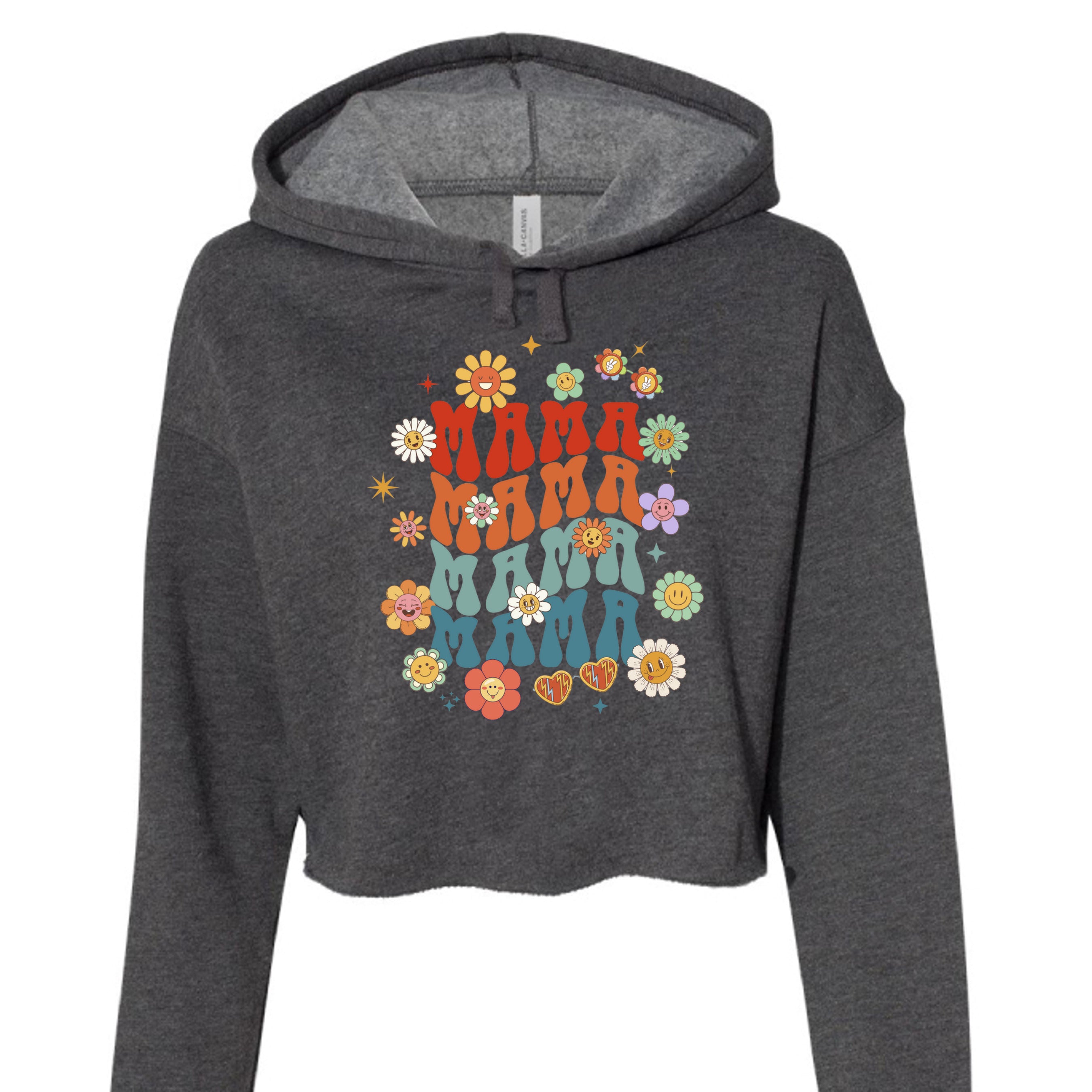 DARK GRY HEATHER - B7502 - FRONT