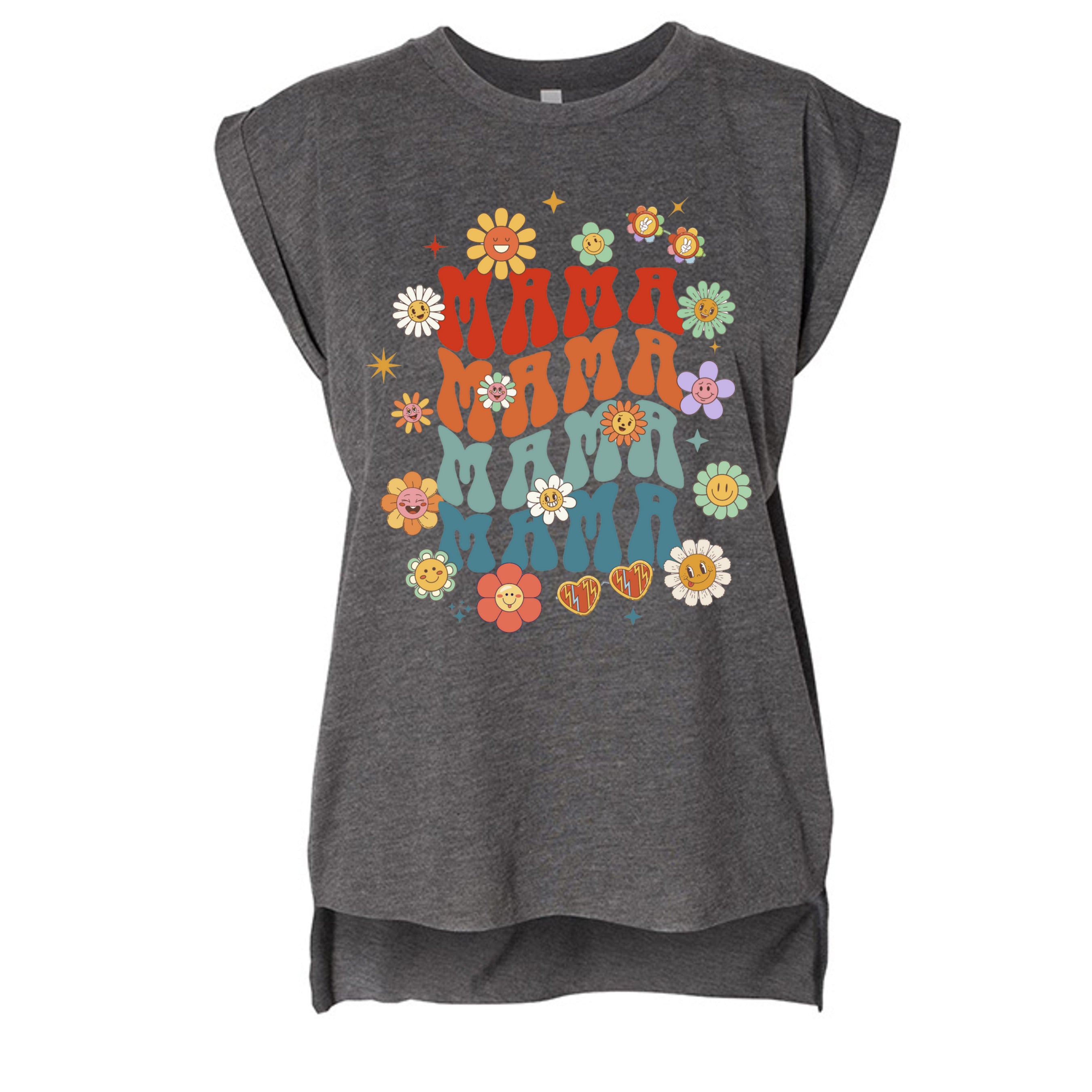 DARK GRY HEATHER - 8804 - FRONT