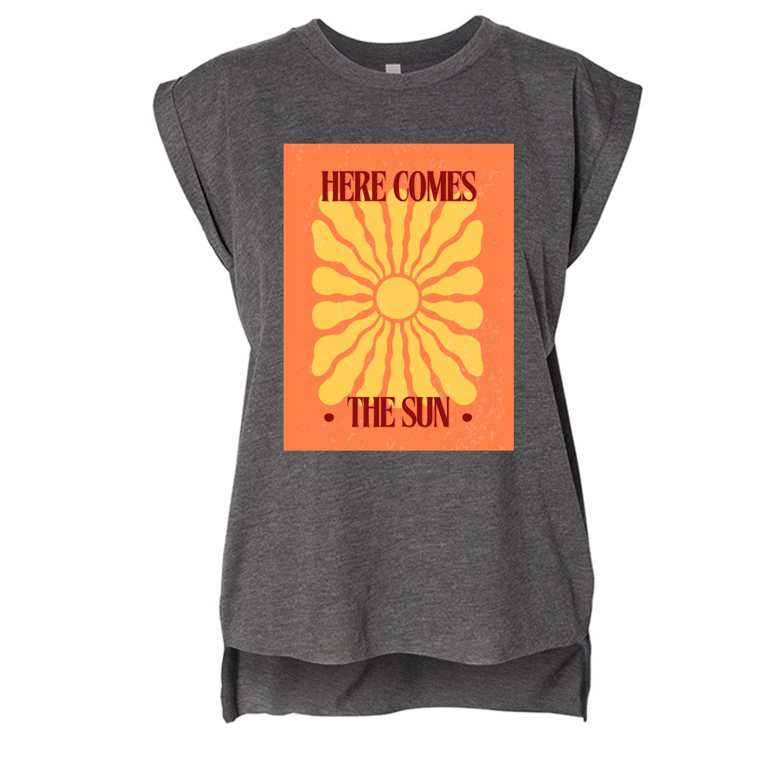 DARK GRY HEATHER - 8804 - FRONT