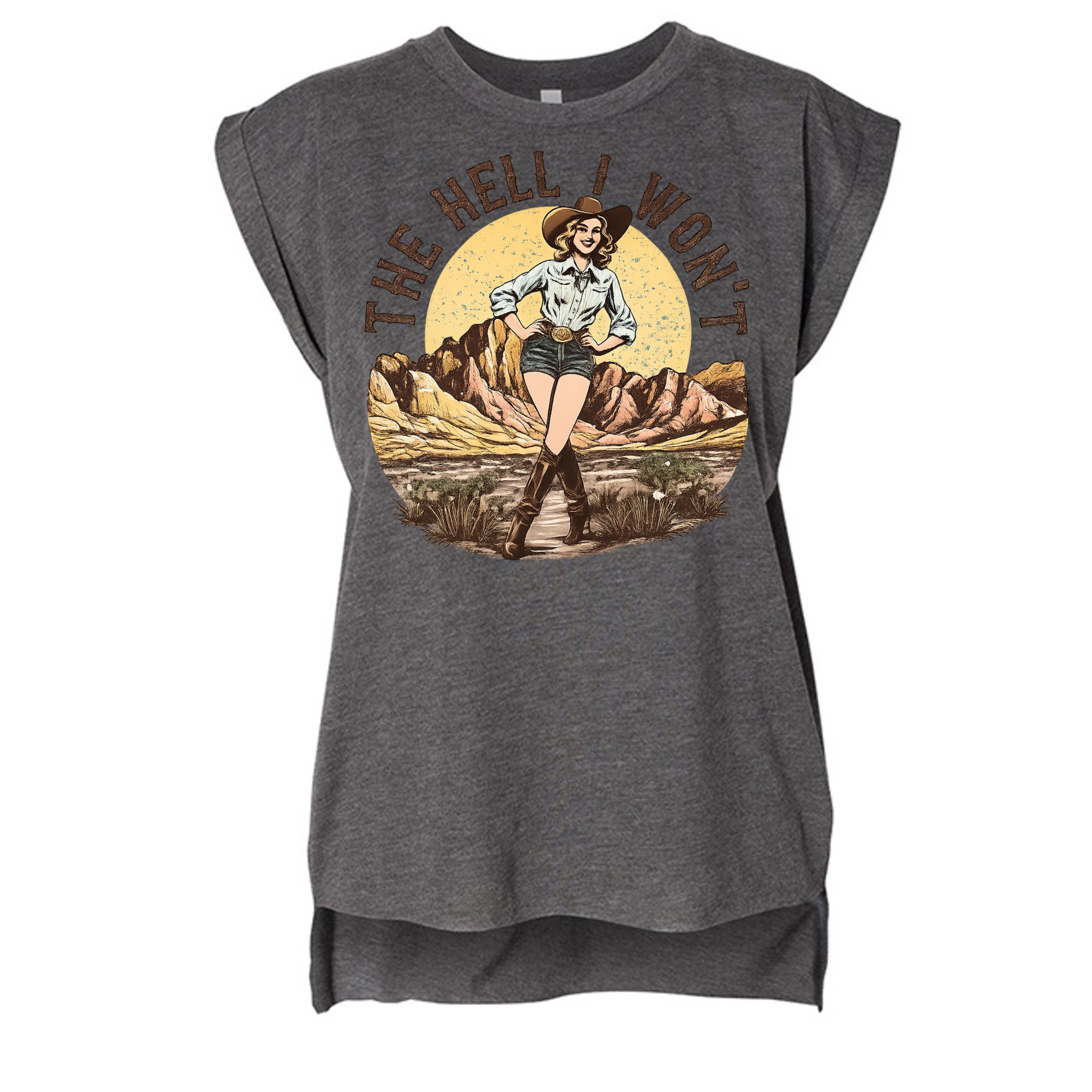 DARK GRY HEATHER - 8804 - FRONT