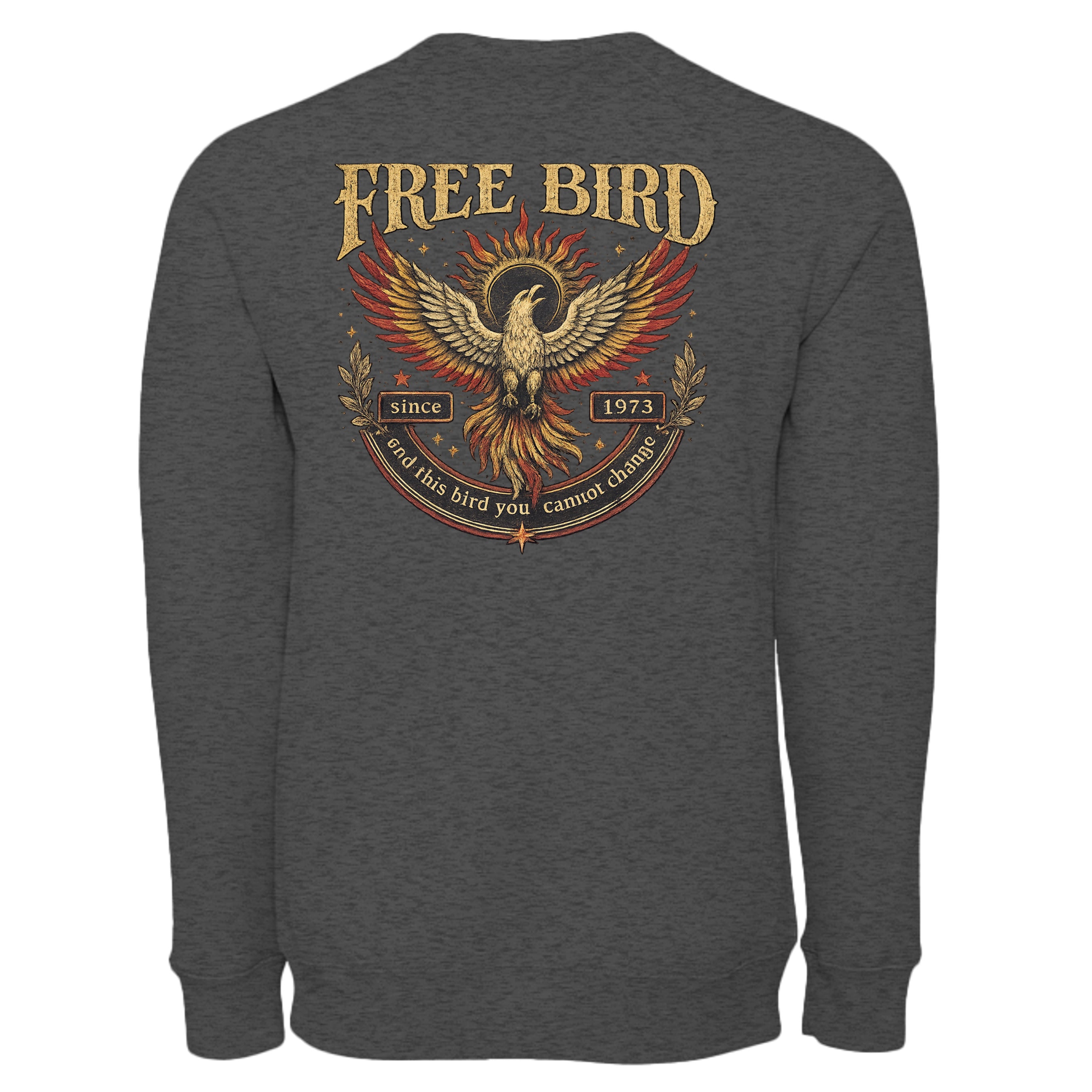 DARK GREY HEATHER - 3901 - BACK
