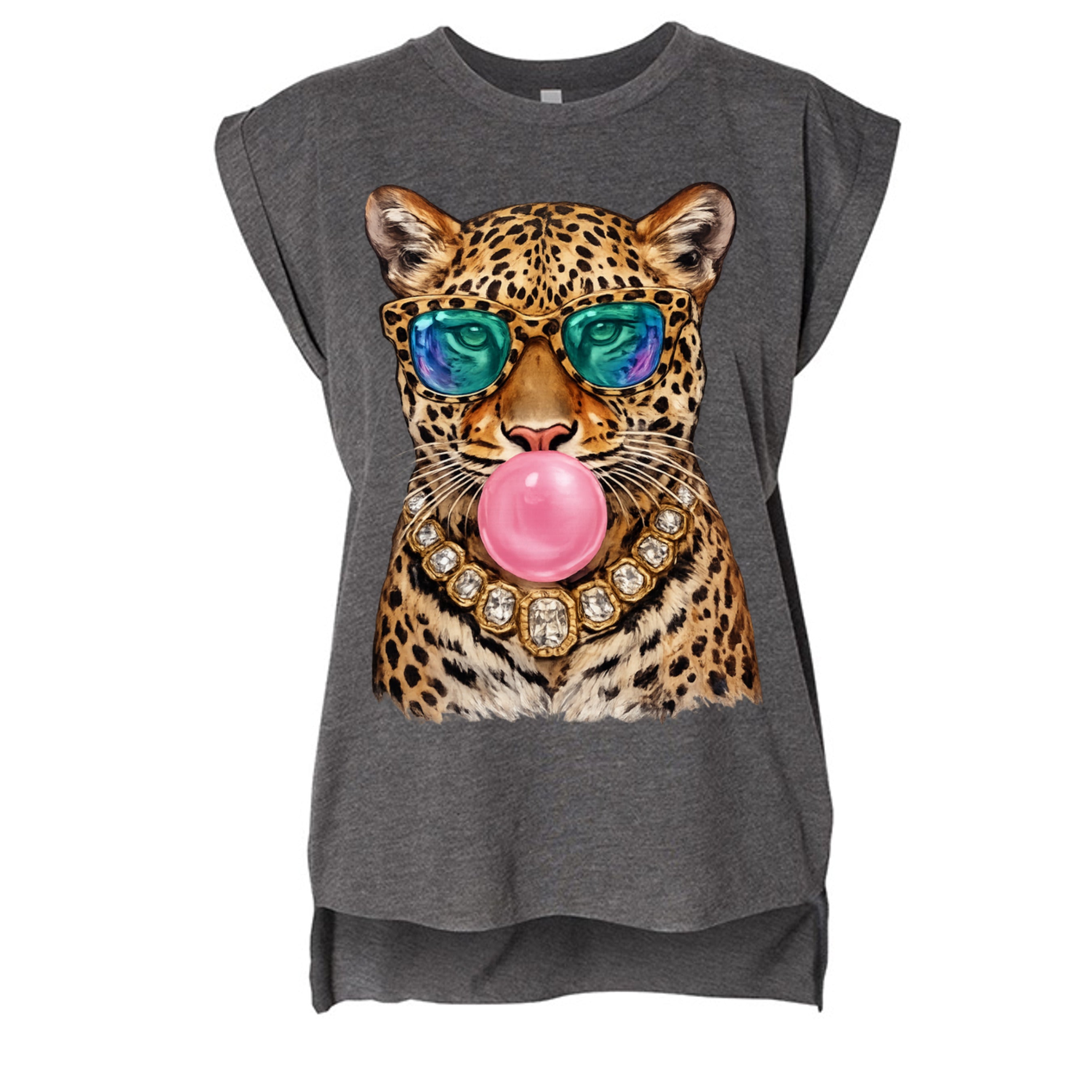 DARK GRY HEATHER - 8804 - FRONT