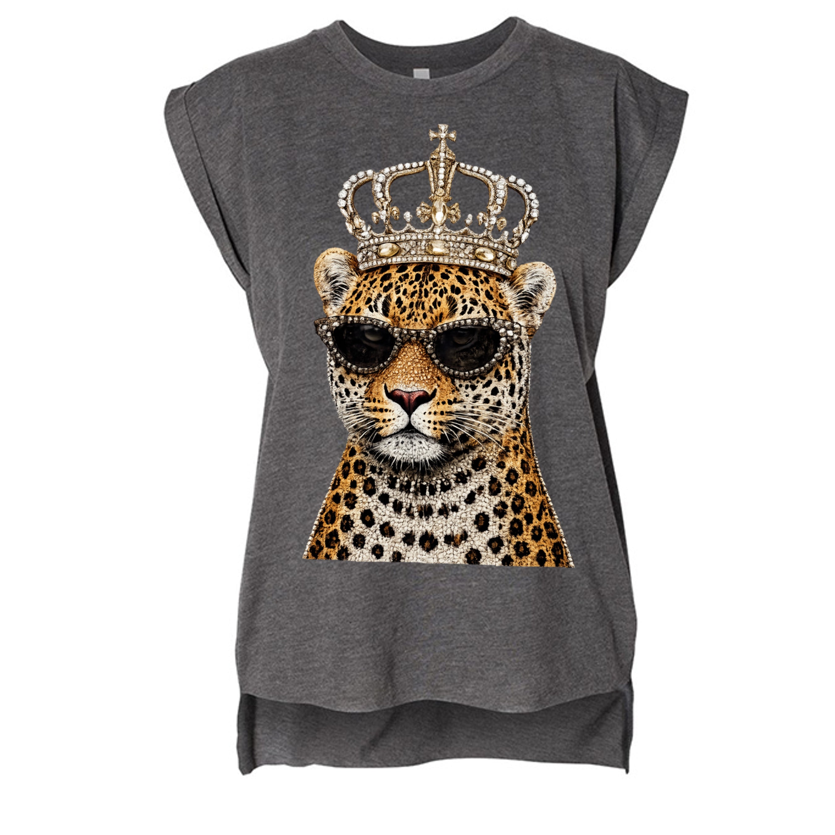 DARK GRY HEATHER - 8804 - FRONT