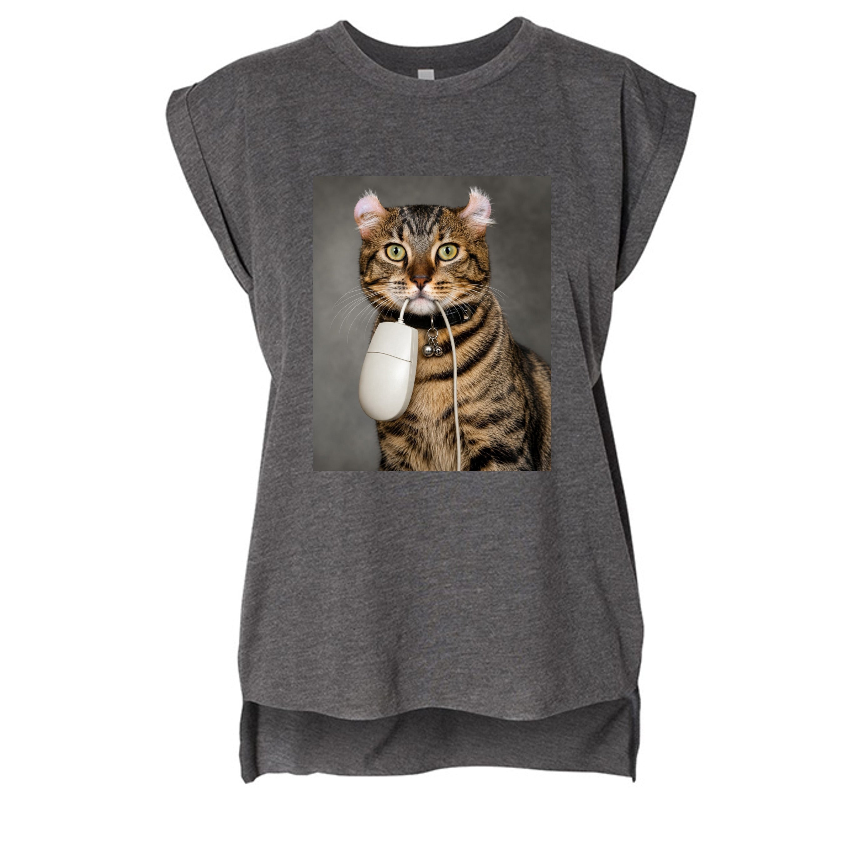 DARK GRY HEATHER - 8804 - FRONT