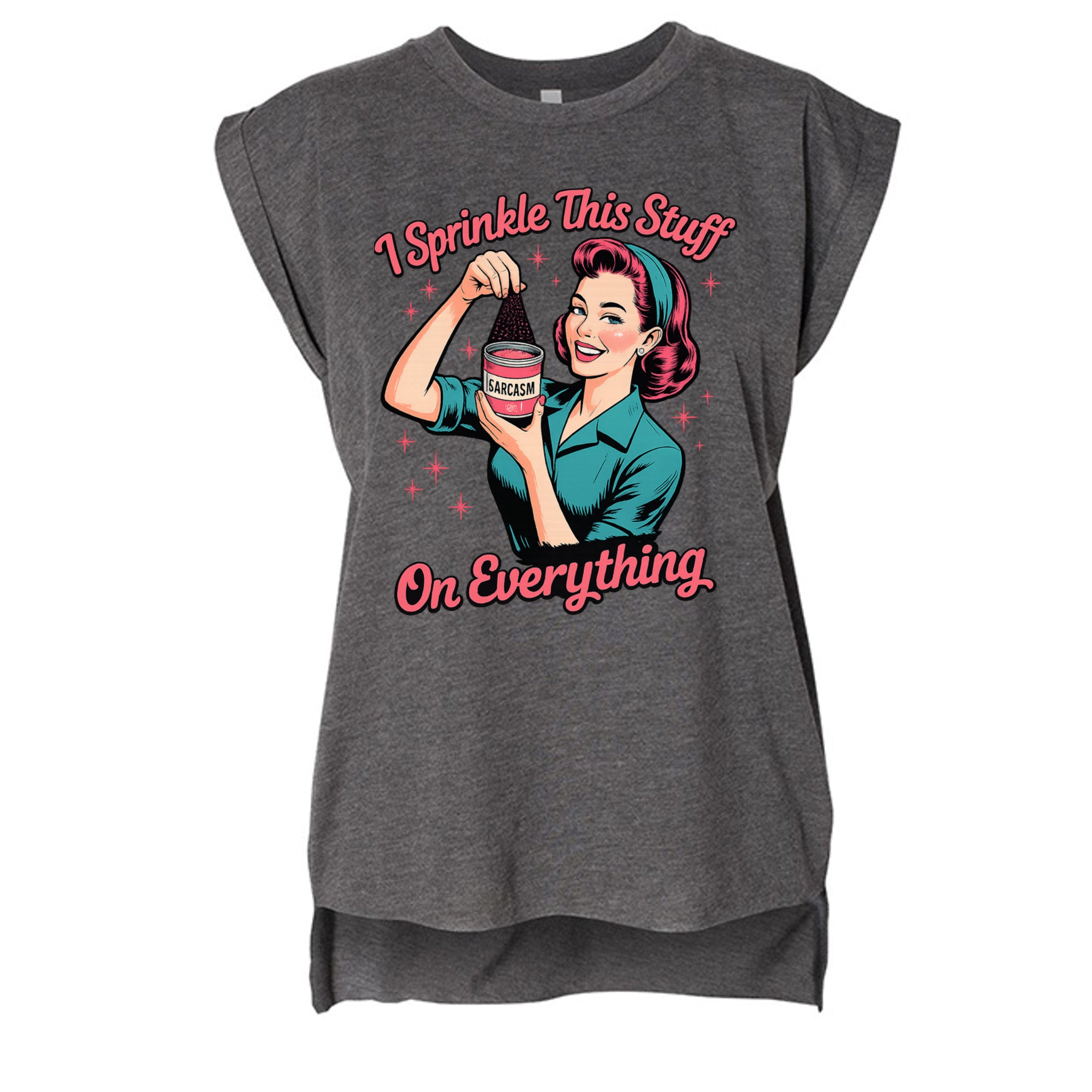 DARK GRY HEATHER - 8804 - FRONT
